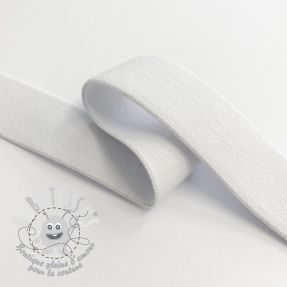 Élastique lisse 2,5 cm white