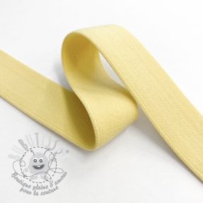 Élastique lisse 2,5 cm yellow