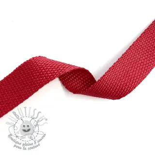 Sangle 2,5 cm red