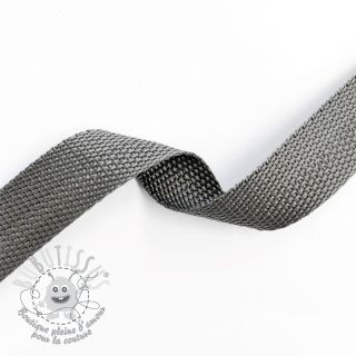 Sangle 2,5 cm middle grey