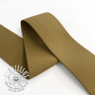 Élastique lisse 4 cm golden brown