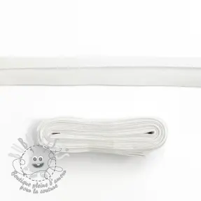 Biais coton - 3 m white