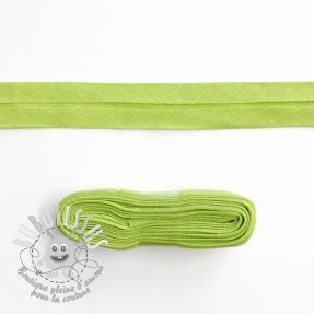 Biais coton - 3 m lime