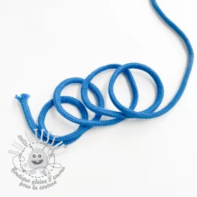 Cordon coton 3 mm aqua