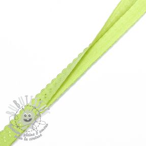 Biais élastique 12 mm LUXURY lime