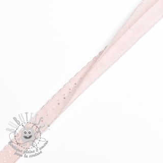 Biais élastique 12 mm LUXURY light old pink