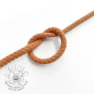 Cordon coton 5 mm caramel