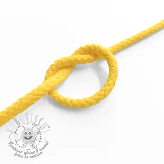 Cordon coton 5 mm lemon