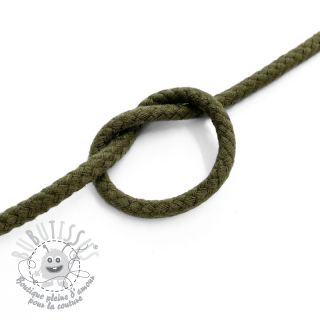 Cordon coton 5 mm camo green