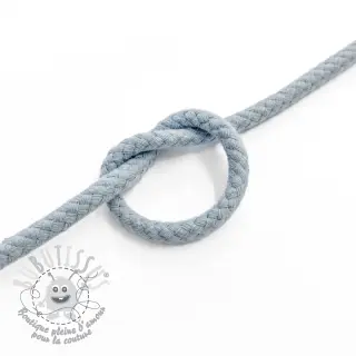Cordon coton 5 mm cloud blue
