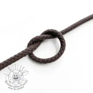 Cordon coton 5 mm mocha