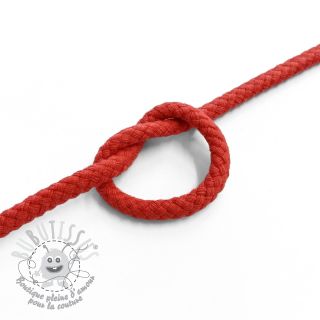 Cordon coton 5 mm red