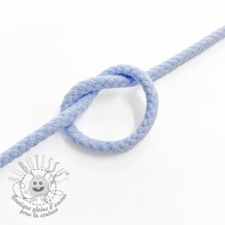 Cordon coton 5 mm light blue