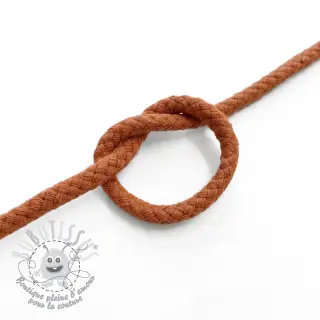 Cordon coton 5 mm dark orange