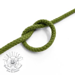 Cordon coton 5 mm olive green