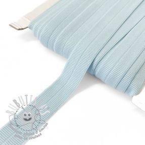 Biais élastique mat 20 mm RIB old blue