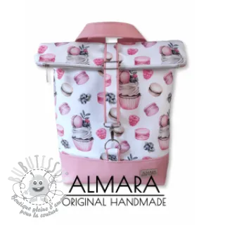 Simili cuir KARIA rose