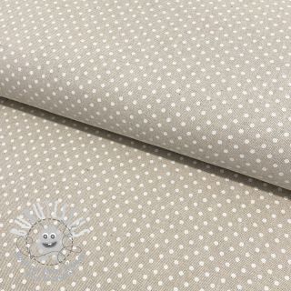 Tissu déco Linenlook Basic dots