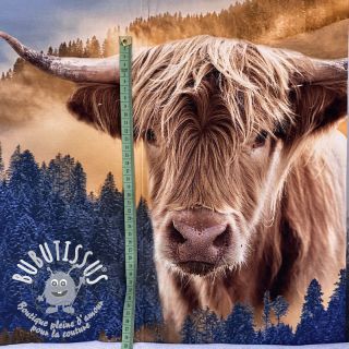 Sweat Nordic cattle PANEL digital print