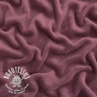 Micro-molleton mauve