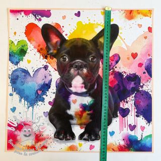 Simili cuir KARIA French Bulldog PANEL