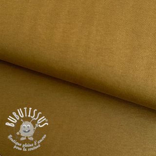 Jersey coton golden brown