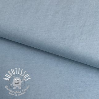 Jersey coton cloud blue