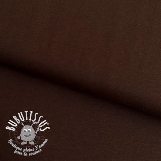 Jersey coton dark mocha
