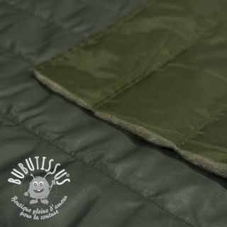 Tissu matelassé Classic army green