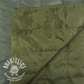 Tissu matelassé Classic army green