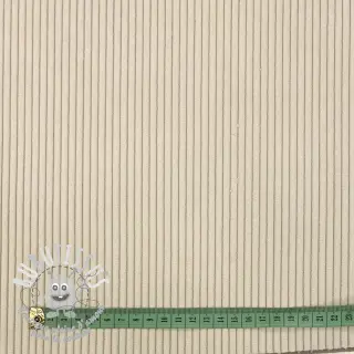 Tissu velours cotelé HUGGY ecru