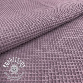 Tissu nid d’abeille old purple