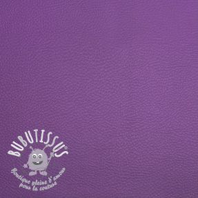 Simili cuir KARIA violet