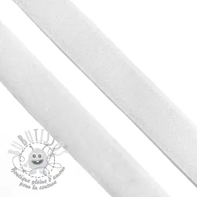 Velcro blanc 25 mm