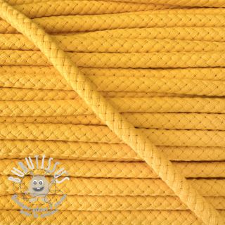 Cordon coton 8 mm lemon