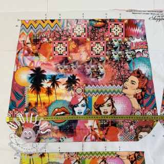 Tissu déco BAG Kiss panel