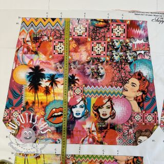 Tissu déco BAG Kiss panel