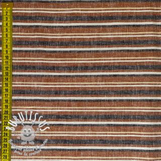 Lin YARN DYED Stripe rust