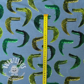 Sweat Crocodile jeans digital print