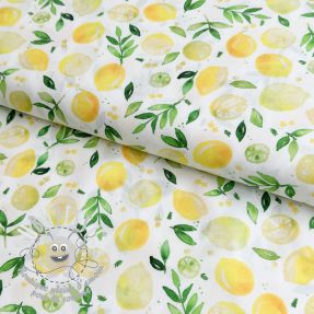 Tissu coton Lemon MINI digital print