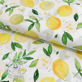 Tissu coton Lemon BIG digital print