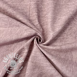 Tissu coton DIRTY WASH Snoozy washed pink