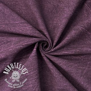 Tissu coton DIRTY WASH Snoozy violet