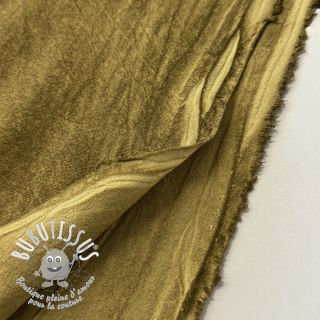 Tissu coton DIRTY WASH Snoozy golden brown