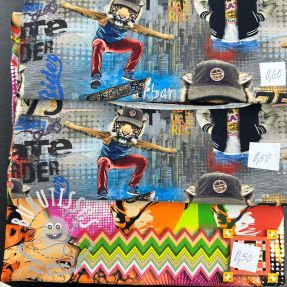 Paquet de tissus jersey design 1123