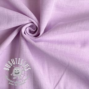 Tissu coton Lin lilac