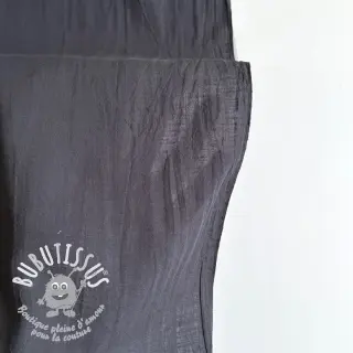 Tissu coton Lin dark grey