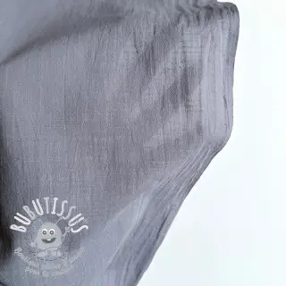Tissu coton Lin grey