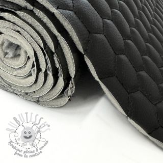 Simili cuir Bacquet noir