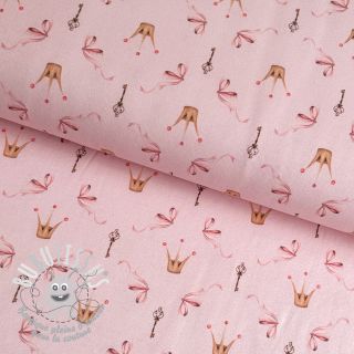 Jersey Princess set pink digital print